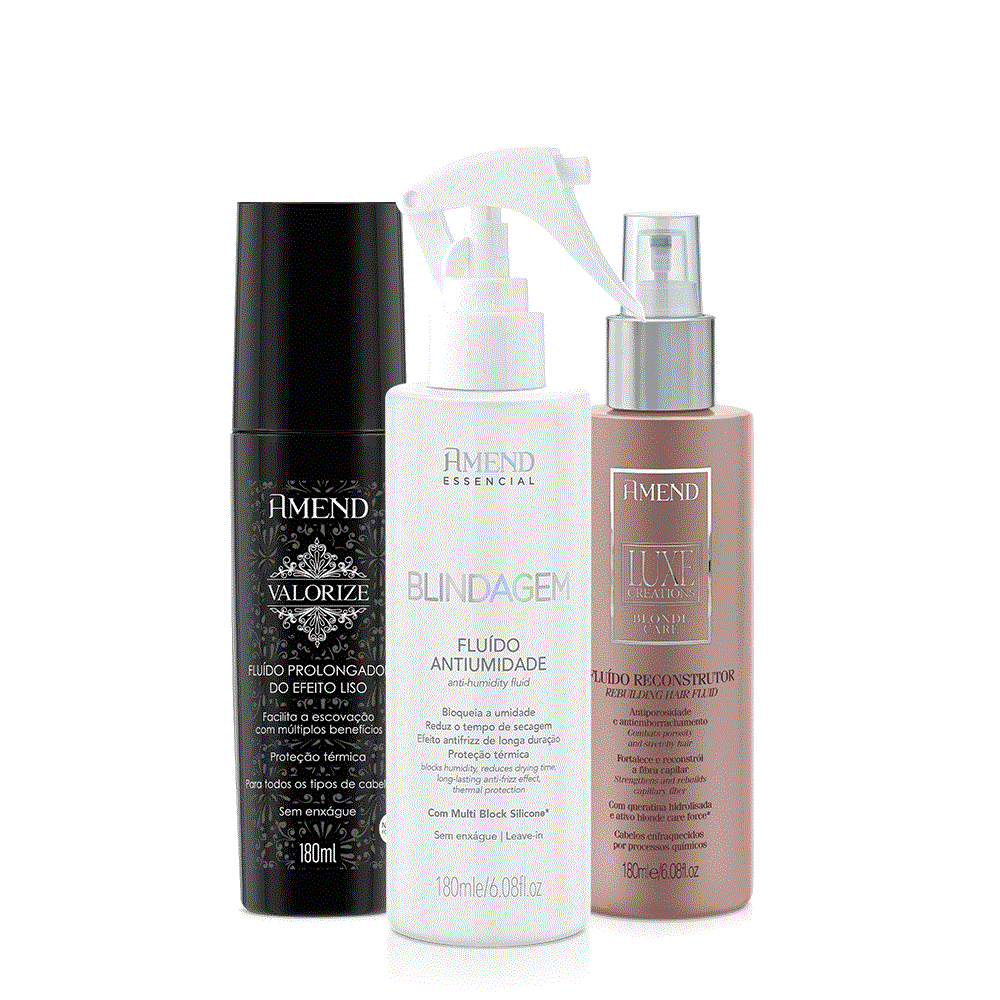 Kit Fluídos Amend | 3 Produtos